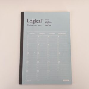 2022年手帳, Logical, ひとりの時間